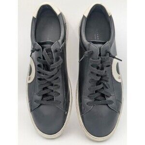 Oliver Cabell Low 1 Circle Logo Sneakers Black Leather Italy Women’s 10